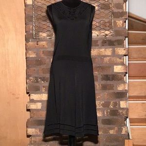 Cynthia Steffe sleeveless drop waist midi dress S